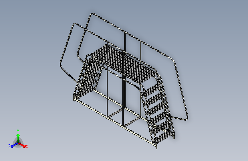 B2004850-交叉楼梯