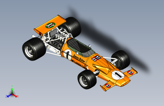 B3004082-迈凯伦 M7A赛车