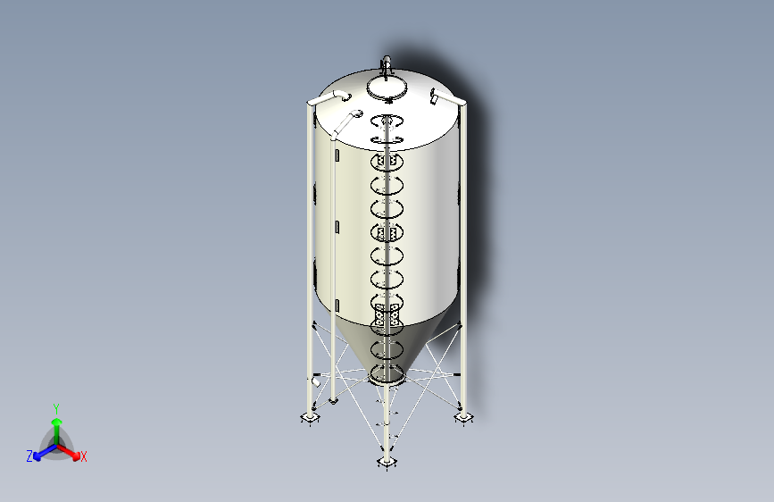 B3004095-筒仓 GRP 40立方米