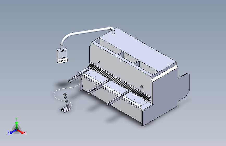 B3004100-剪板机 割台 ERMAK 3100x10