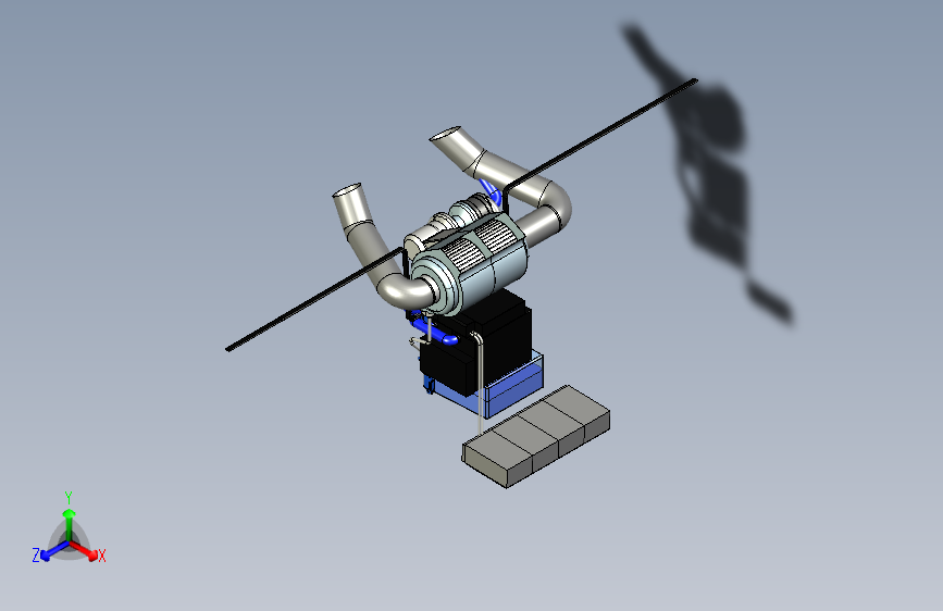 B3004104-五座轻型飞机