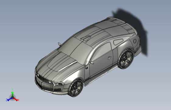 B3004175-福特野马 - 表面