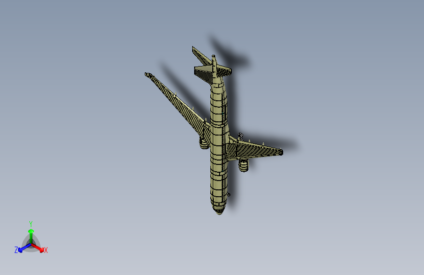 B3004199-空客A330-300客机实体组装模型