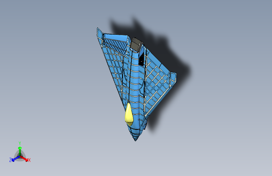 B3004204-波音X-32飞机实体组装模型
