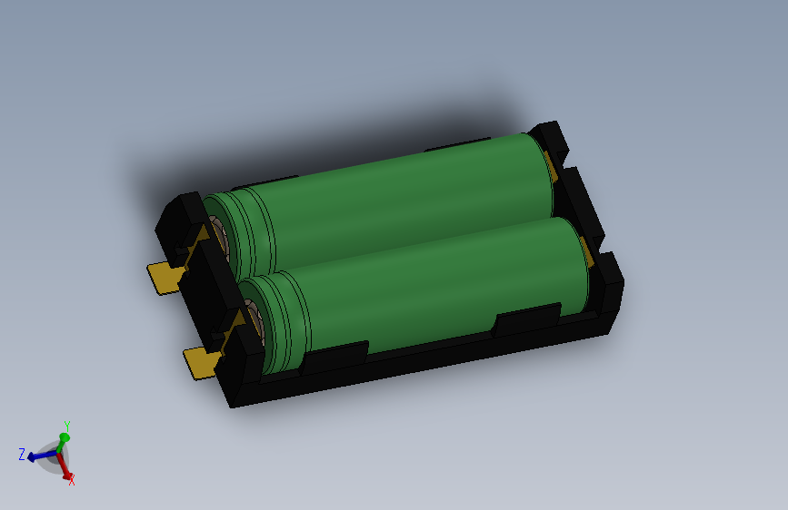 电池仓、电池(51)