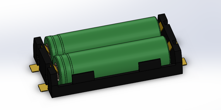 电池仓、电池(51)