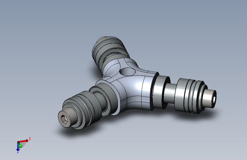 A2004890-3叶片600尺寸尾桨毂组件