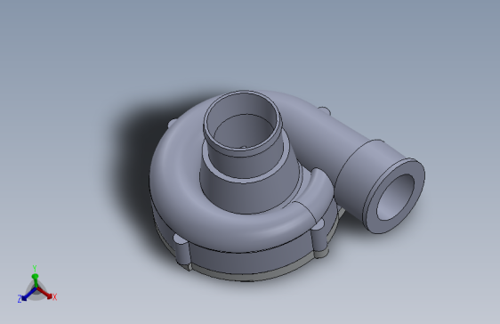A2004936-GT1749S 涡轮增压器的压缩机