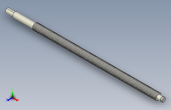 A2004962-滚珠丝杆 1204 - 3 L=300mm