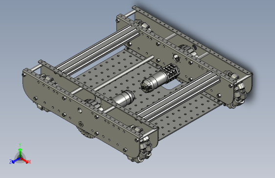 A3004239-FRC比赛机器人驱动底座