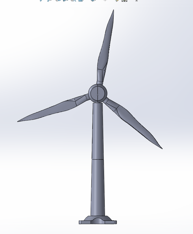 水平轴风力发电机