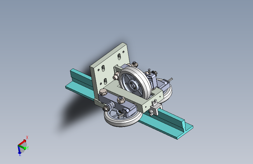 运动控制轮装置