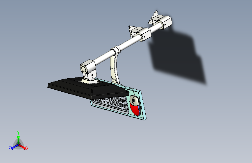 17寸显示器支架
