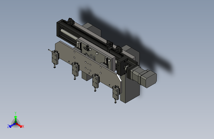 伺服搬运检测机构