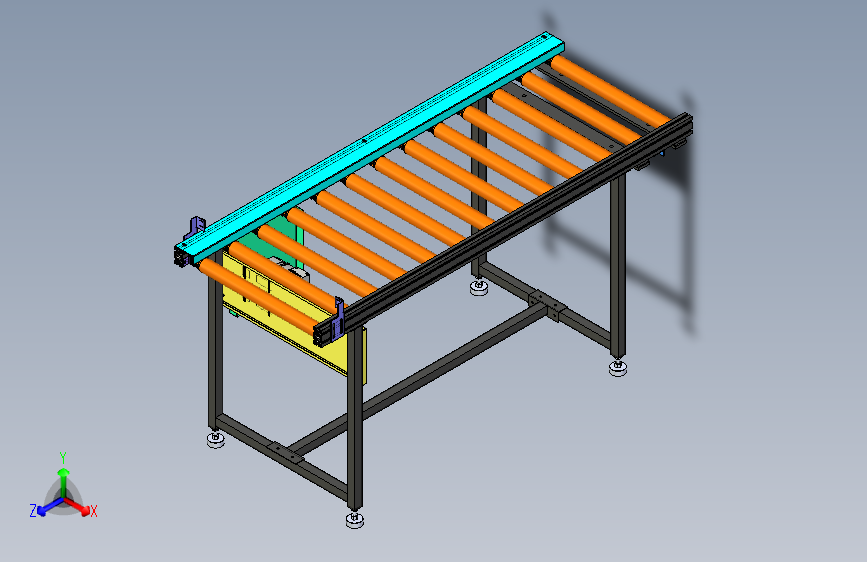 动力滚筒输送线