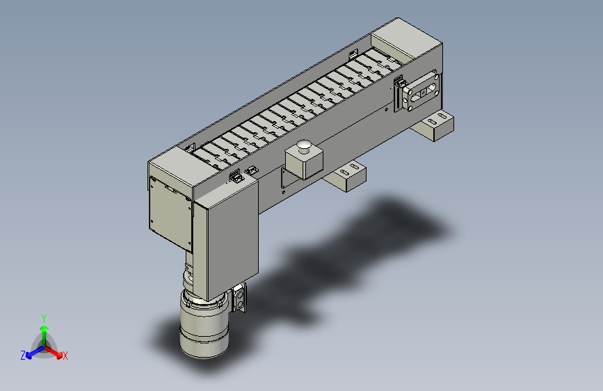 链板线1三维模型