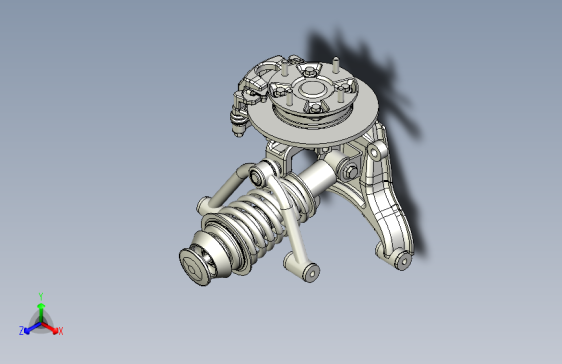 双横臂独立悬架