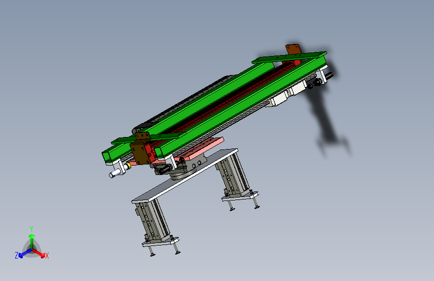 吸盘移载旋转机构
