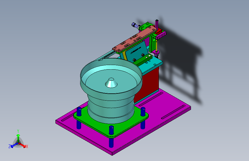 小型方形螺母振动盘