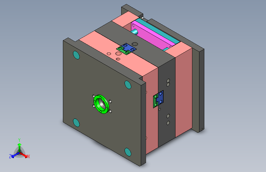 异形塑胶件注塑模具设计