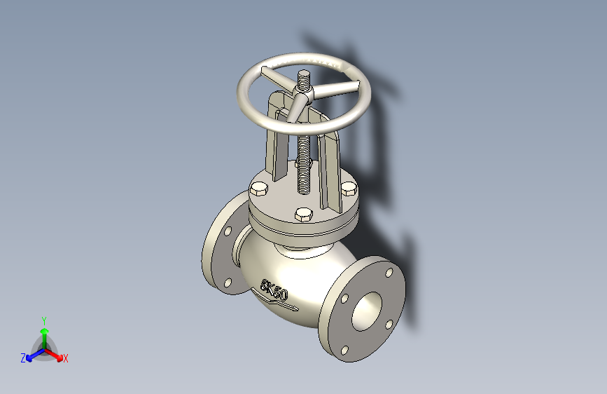 铸铁 铸钢截止阀 截止止回阀-JIS5K-50