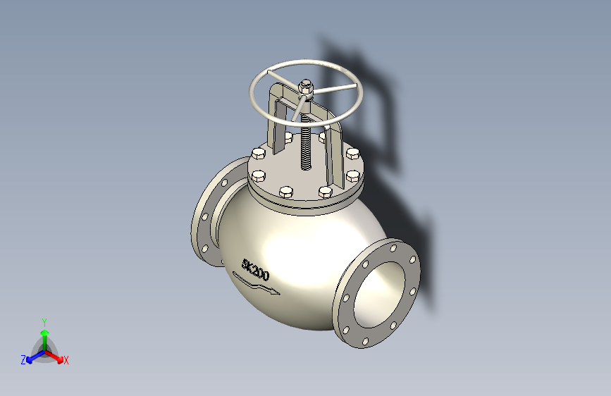 铸铁 铸钢截止阀 截止止回阀-JIS5K-200