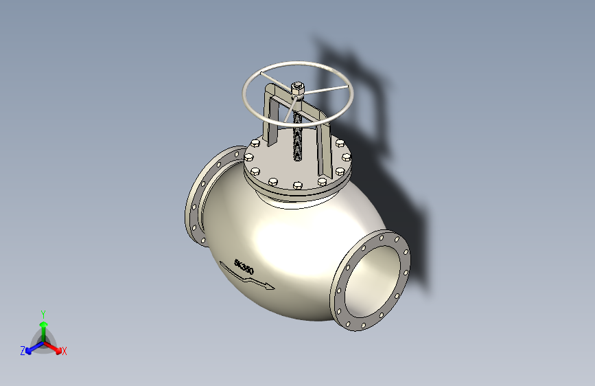 铸铁 铸钢截止阀 截止止回阀-JIS5K-350