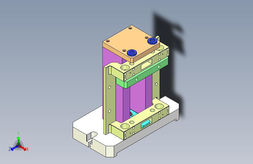 钻夹（两个钻孔工位）
