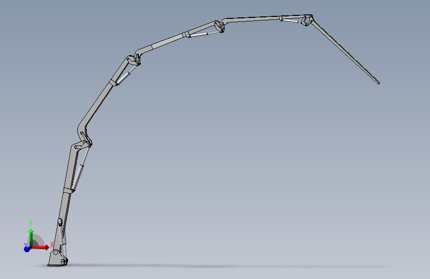 混泥土泵车臂架