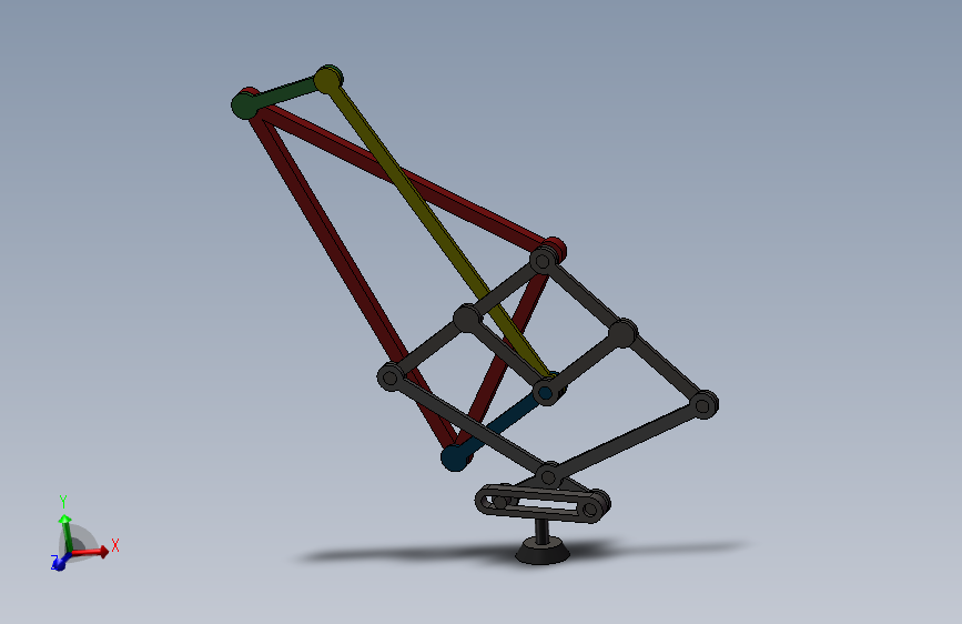 基于四连杆的拾取-放置机构