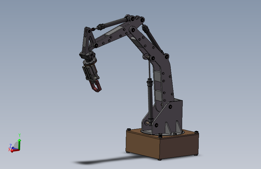 简易气动机械臂