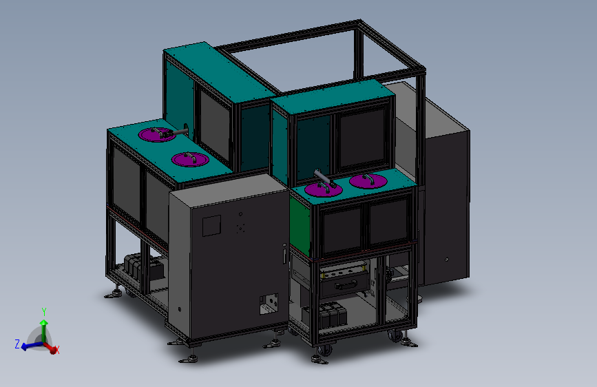 模拟全自动装配设备