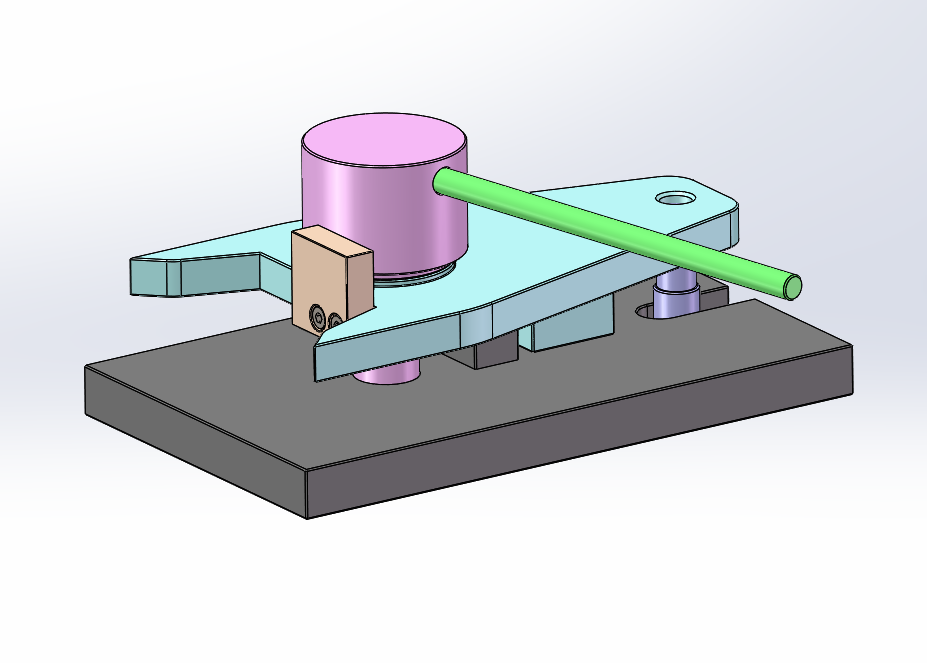 Fixture-592步进式带式夹紧器工装夹具