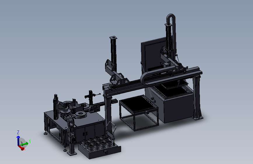 泵内铜套智能装配装备