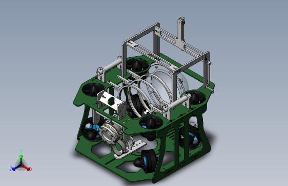 遥控操作水下机器人、水下机器人(19)