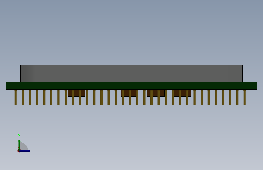 CPU(13) 左侧视图