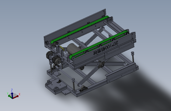 剪叉式升降机 、倍速链回流升降台