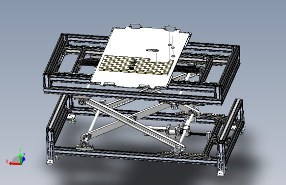 剪叉式升降机 、剪刀式升降机构