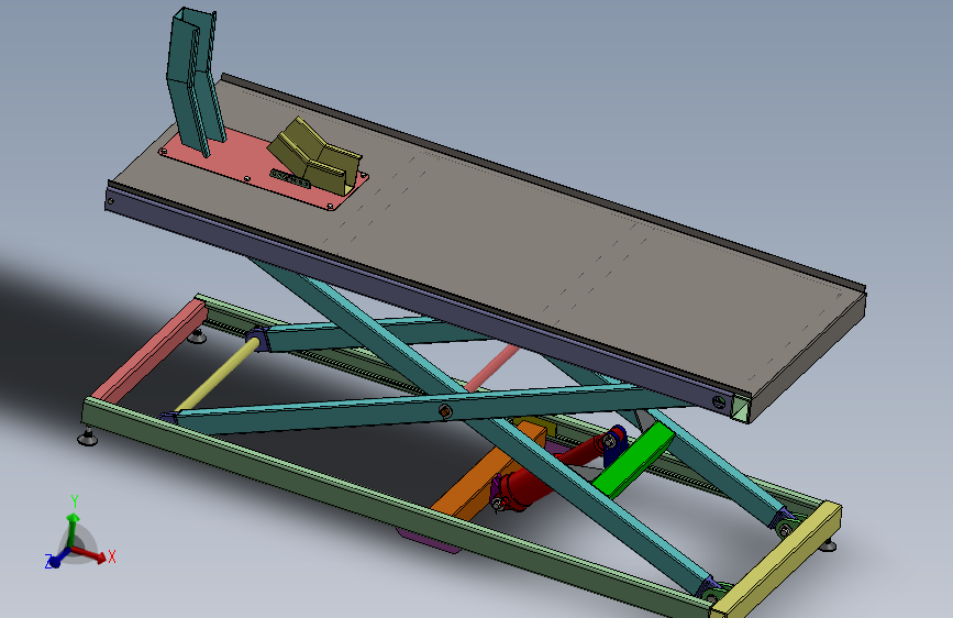 剪叉式升降机 、摩托车升降机