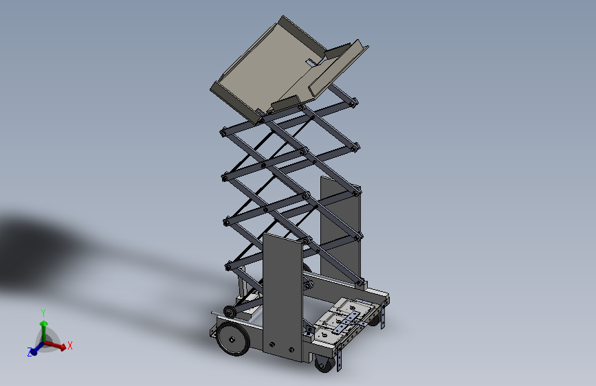 剪叉式升降机 、升降机(17)