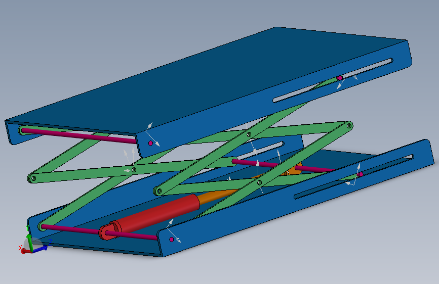 剪叉式升降机 、升降机(40)