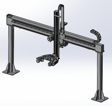 大桁架天轨机器人
