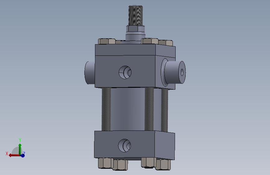拉杆液压缸 63x28x28 mm 