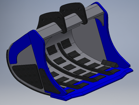 沃尔沃 EC700 LEE EXTREME 岩石挖掘机铲斗