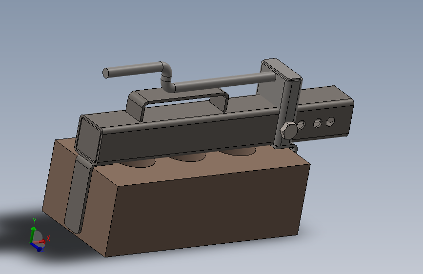 可调式砖块拾取装置