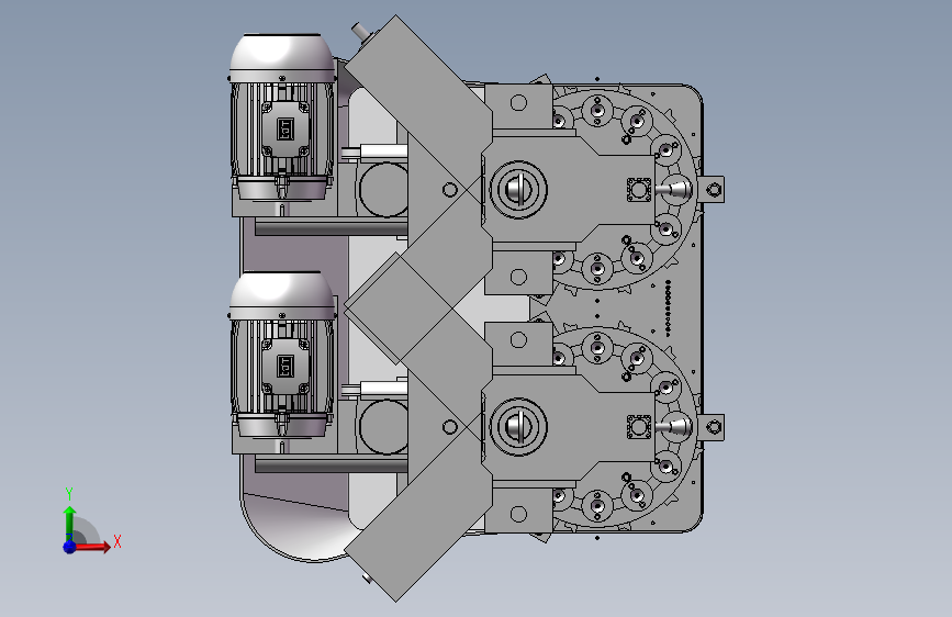 数控机床、钻机自动穿线机床3D模型图纸 Solidworks设计 正面视图