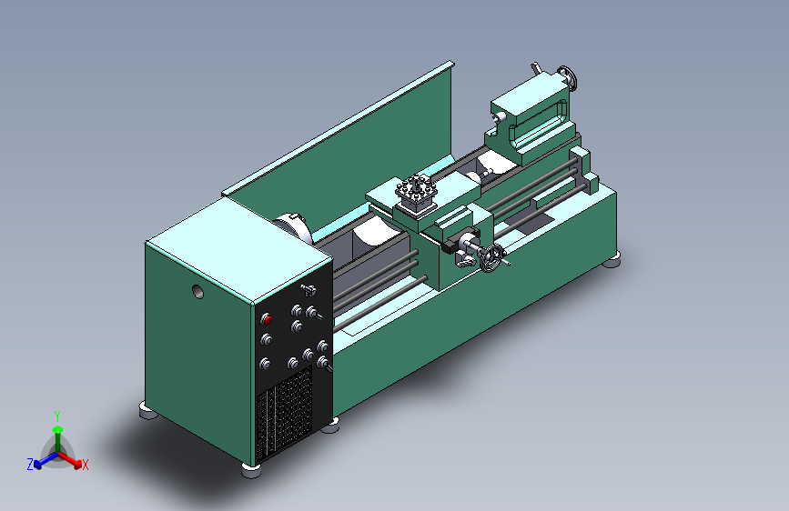 数控机床、27_车床