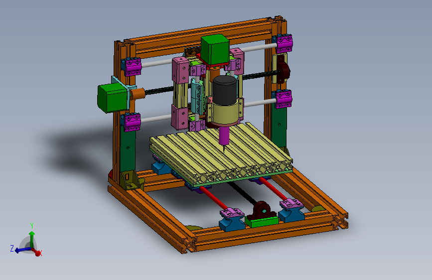 20厘米x 20厘米x 3厘米雕刻机