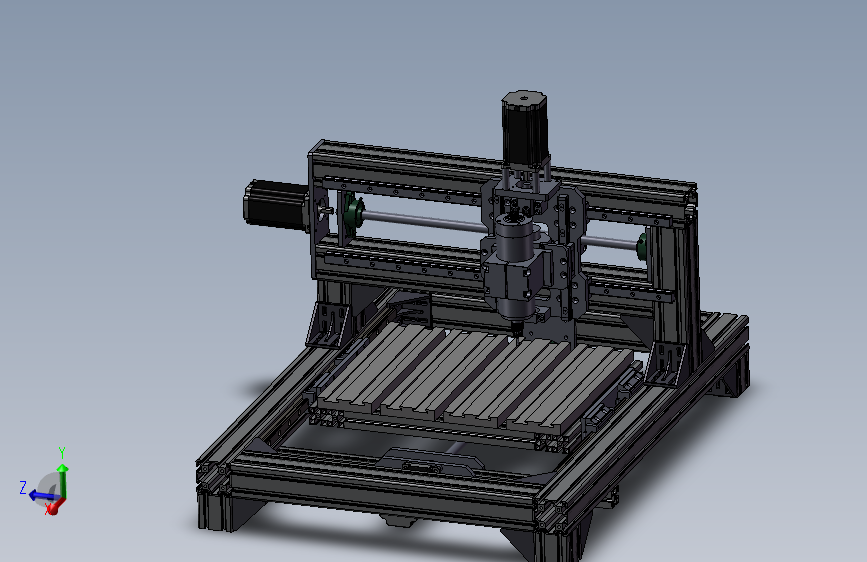 500x500x100mm雕刻机
