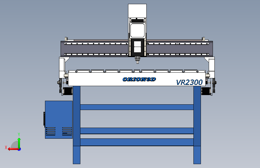 CNC _ Orion 雕刻机 背面视图